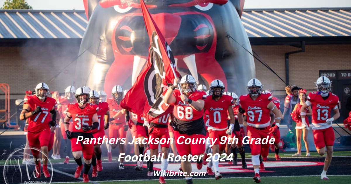 Panthers Jackson County 9th Grade Football Roster 2024