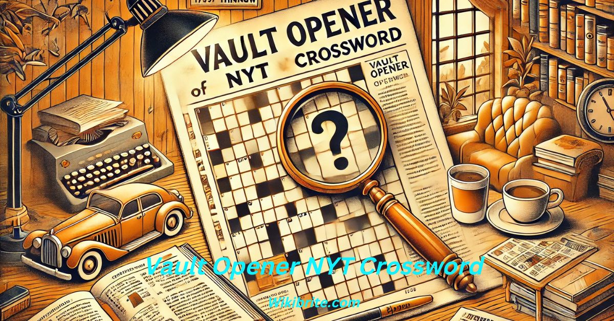 Vault Opener NYT Crossword